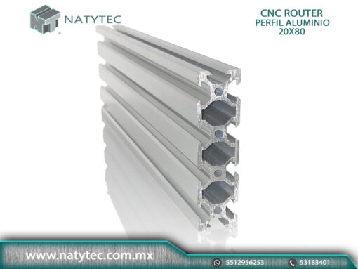 CNC Router Perfil Aluminio para Guia Lineal