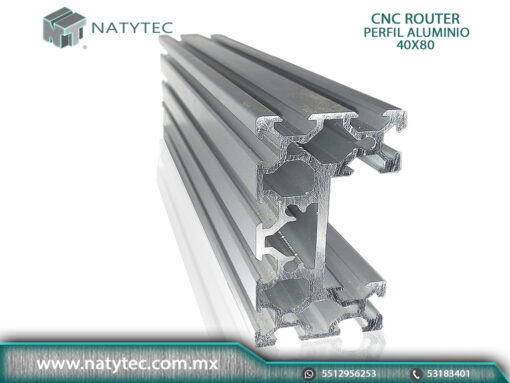 Cortar Perfil Aluminio para CNC Router México