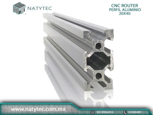 CNC Router Perfil Aluminio para Mesa