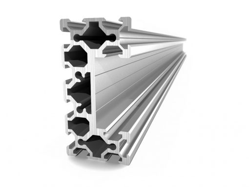 Guía lineal, perfil aluminio, Natytec.