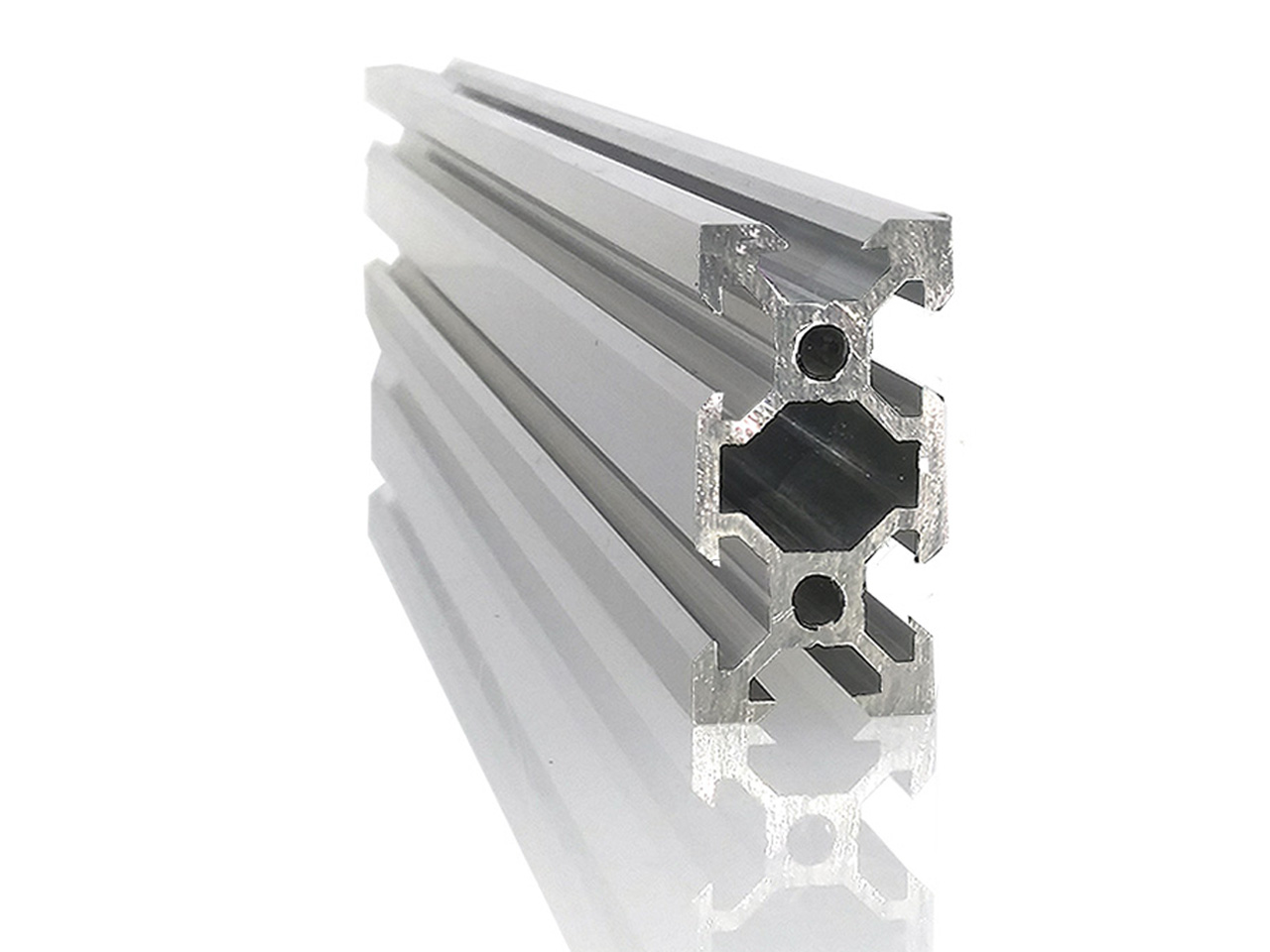 Perfil Aluminio 2040 V Slot 250mm - ✓CNC ROUTER MÉXICO
