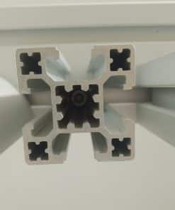 Perfil Aluminio 4040 4 Slots tipo T 5800mm